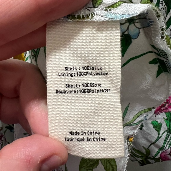 L’AGENCE Elena Off Shoulder Silk Top - Picture 6 of 9